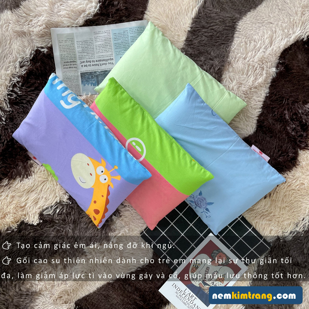 Gối Cao Su Trẻ Em Vạn Thành  - CHÍNH HÃNG, CAO CẤP