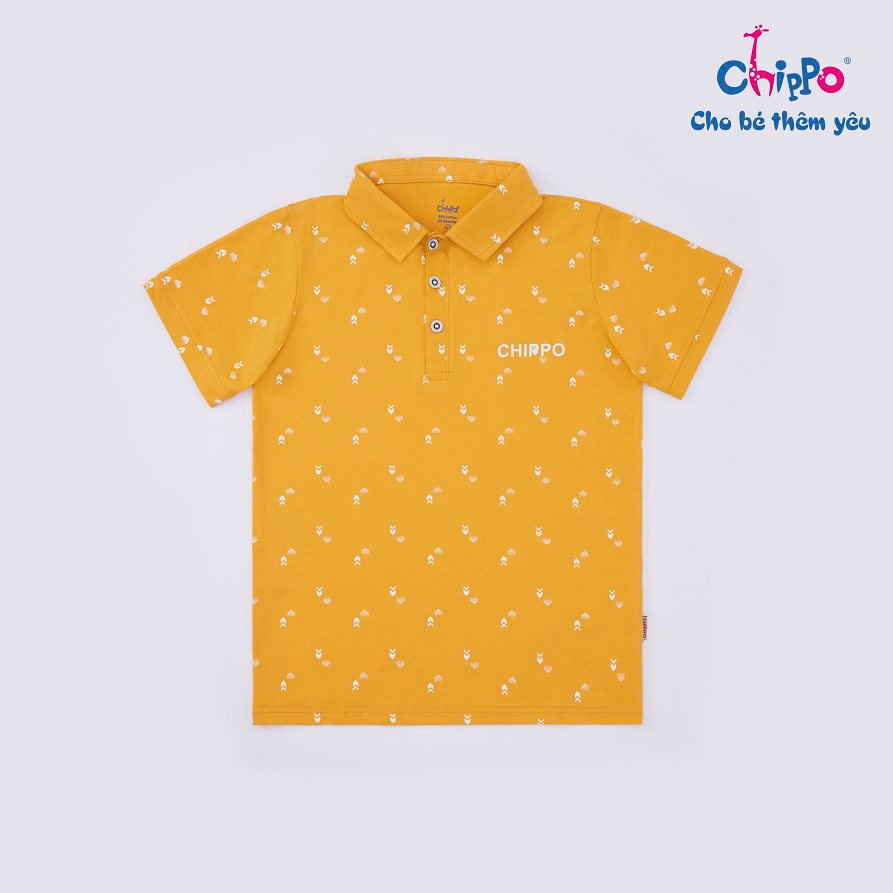 Áo thun Polo Chippo tay ngắn cổ bẻ cho bé trai từ 11 đến 14 tuổi (32-45kg) chất liệu 100% Cotton cao cấp