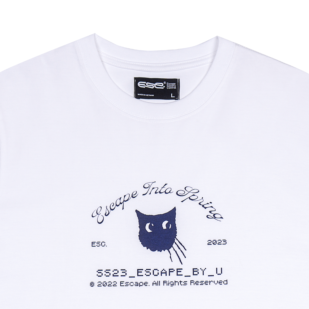 ÁO THUN TRẮNG BASIC - SS23 EIS WHITE TEE