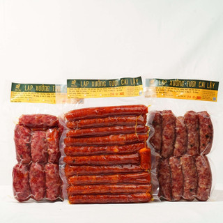 Lạp Xưởng Nhà Dậu 3 vị (500gr)
