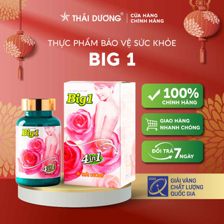 Viên uống tăng kích thước vòng 1 (viên nang) Big1 - Sao Thái Dương lọ 40 viên