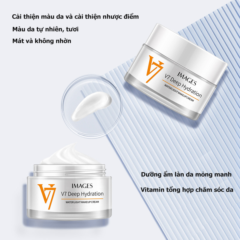 Kem dưỡng ẩm dưỡng trắng da mặt v7 toning light ngày và đêm nội địa trung Ecobott | BigBuy360 - bigbuy360.vn