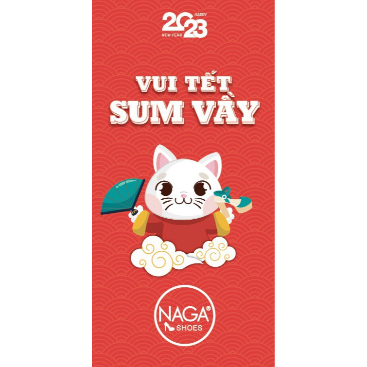 BAO LÌ XÌ NAGASHOES 2023 NALX