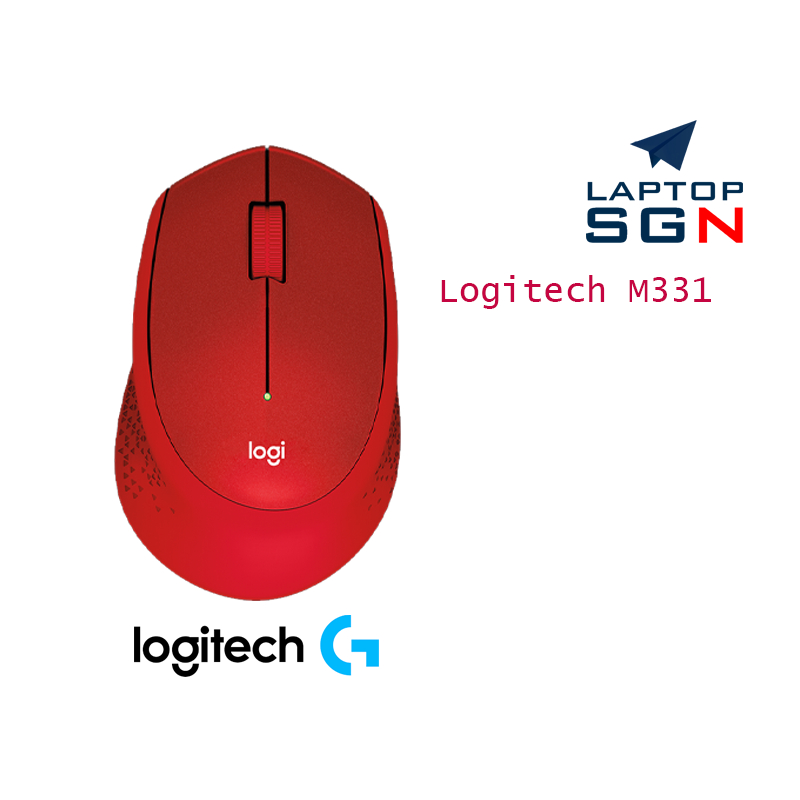 Chuột Không Dây Logitech M331 Silent - Sử dụng tốt cho laptop/PC
