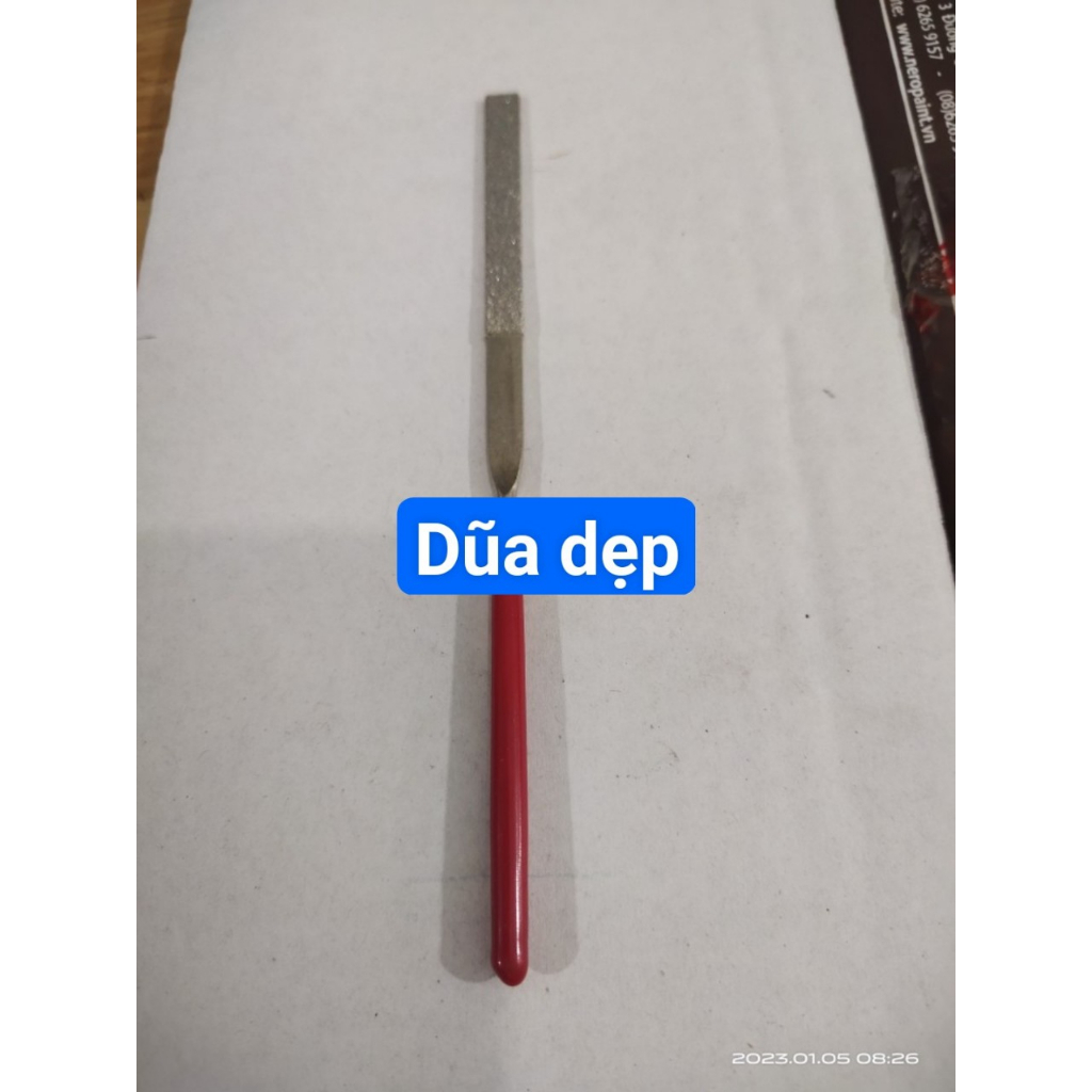 dũa bản dẹp chất liệu hợp kim