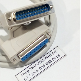 Cáp nối dài Com 25 Chân (DB25): Cáp dài 1.5M