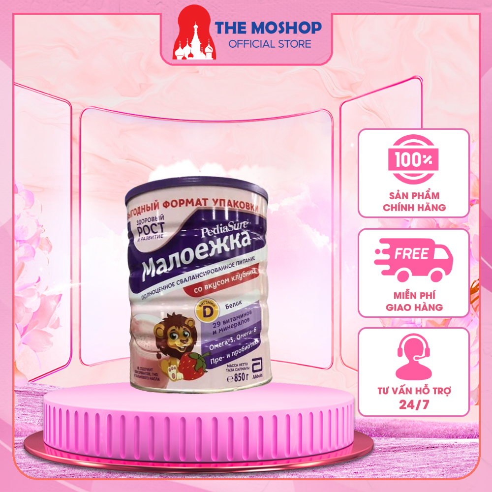 Sữa Pediasure Nga 850g mẫu mới