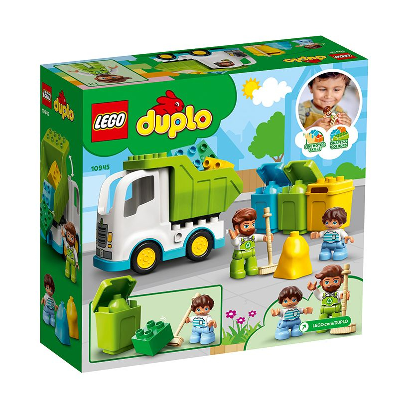 BỘ LẮP RÁP LEGO DUPLO 10945 XE TẢI ĐỔ RÁC