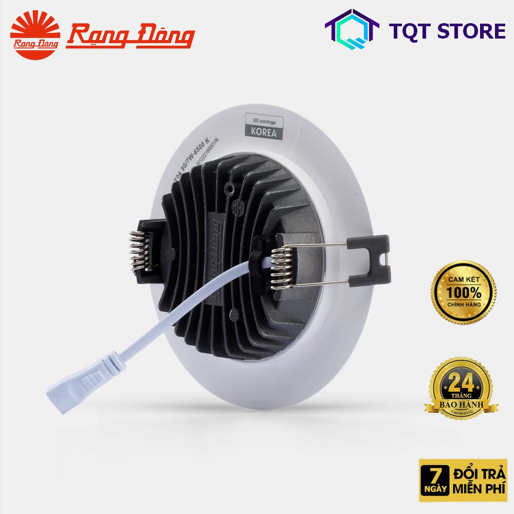 Đèn LED âm trần Rạng Đông AT04 BẢO HÀNH 24 THÁNG Đèn downlight 7W, 9W