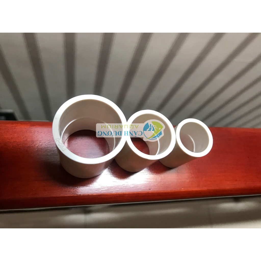Nối thẳng cho ống U-PVC Phi 32-25-20 chuyên dùng cho hồ cá