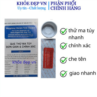 [BẢO MẬT THÔNG TIN] 5 Que thử 7500ma túy chính xác nhất - Que thử chất gây nghiện ( che tên sản phẩm )