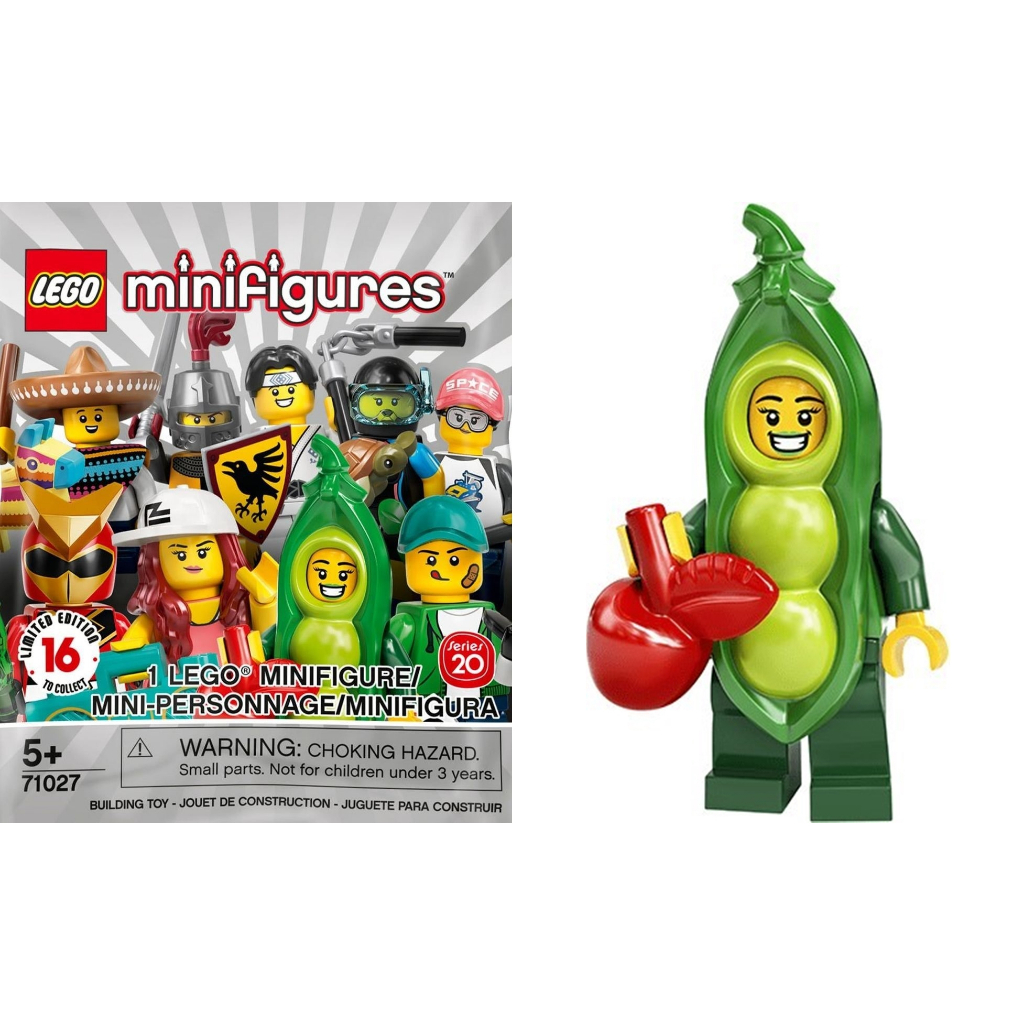LEGO Minifigures Pea Pod Costume Girl Seri 20