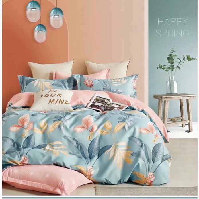 🔥XÃ KHO🔥 TRỌN BỘ GA GỐI MỀN COTTON MICROFIBER SIÊM MỀM, SỢI VẢI MẢNH, NHẸ, MỀM, ẤM, BỘ 5 MÓN GỒM MỀN CHẦN BÔNG CAO CẤP