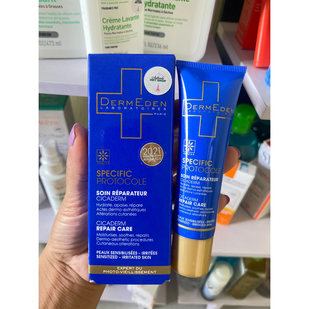 (CÓ SẴN) Kem dưỡng ẩm phục hồi da DERMEDEN Specific Protocole Repair Treatment 30ml (Bill Pháp) - HDT SHOP