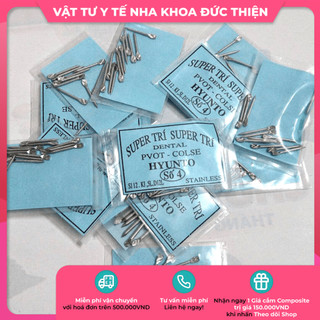Chốt kim loại nha khoa - Chốt Pivot Việt Nam - Chốt trám kim loại