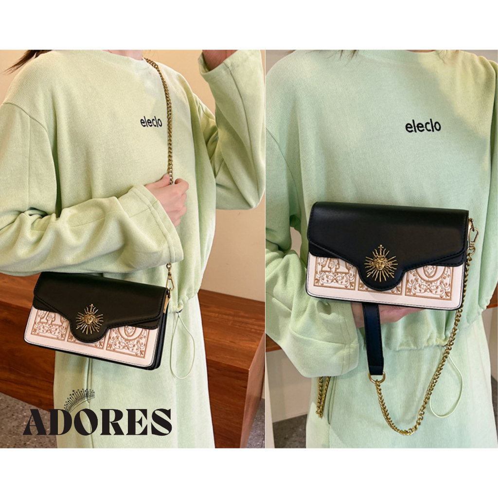 Túi xách nữ vintage thêu đeo chéo đeo vai Hàn Quốc B31