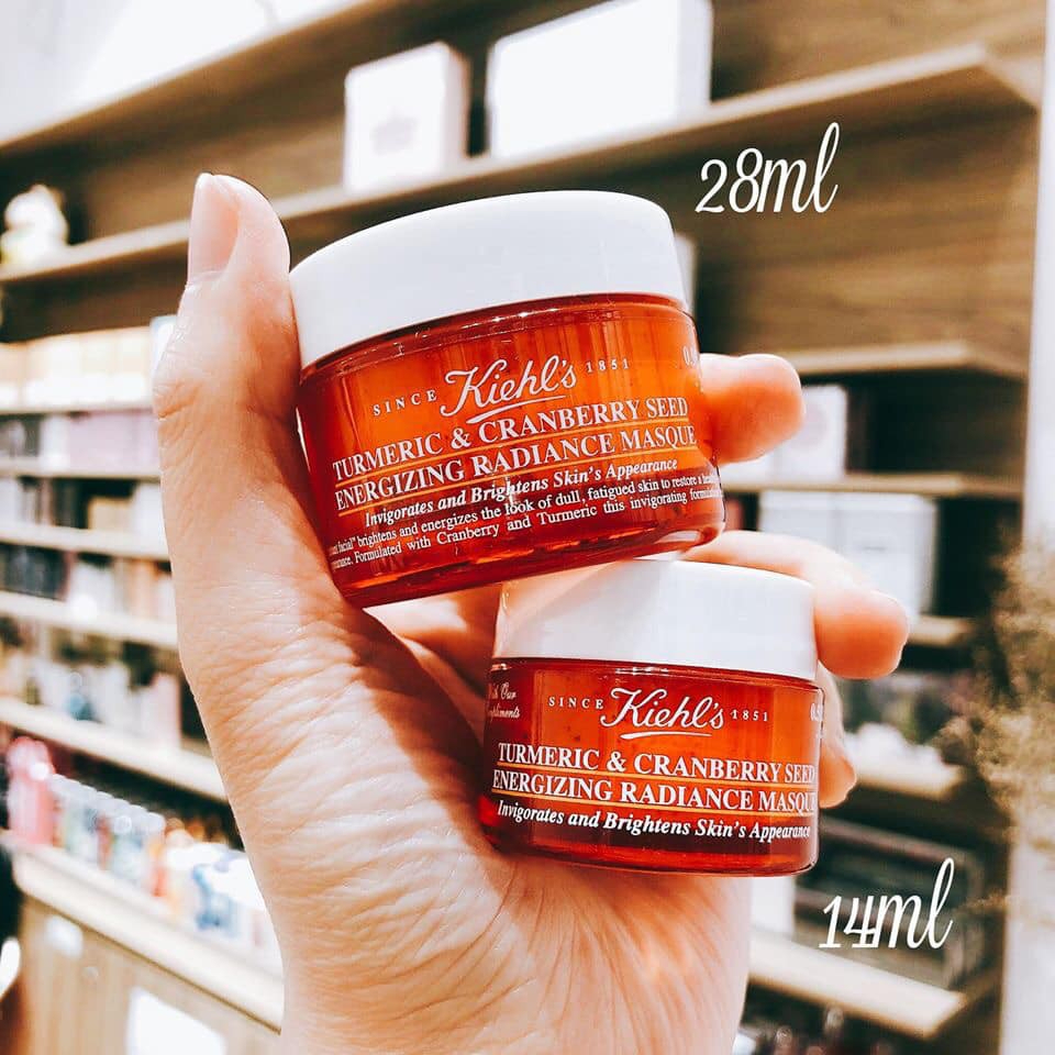 Mặt Nạ Nghệ Kiehl's Turmeric & Cranberry Seed Energizing Radiance Masque