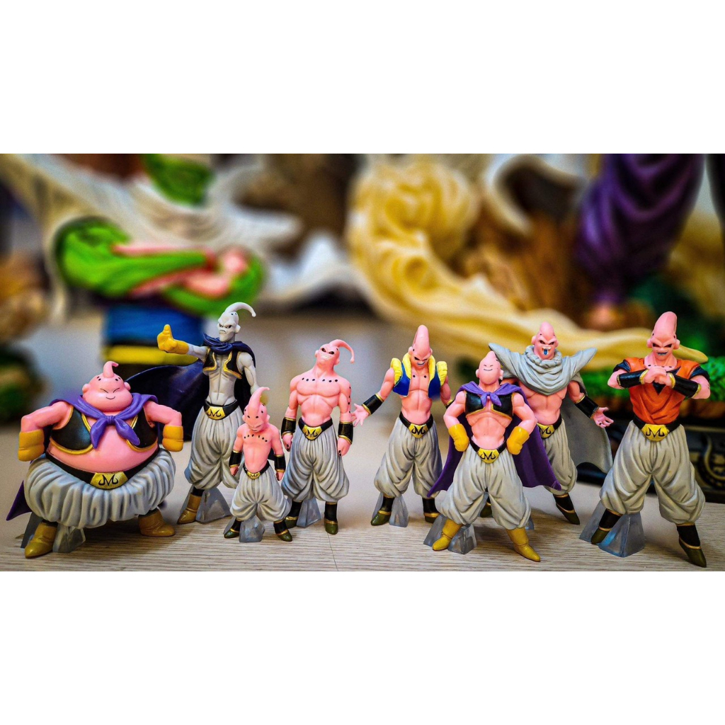 Set nhân vật Majinbuu Ma bư 8 mẫu Dragonball 7 viên ngọc rồng