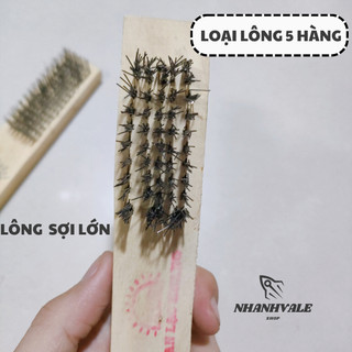 BÀN CHẢI SẮT CÁN GỖ