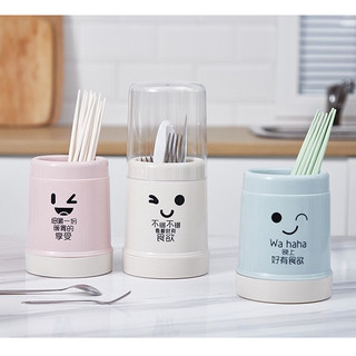 Ống Đựng Đũa Có Nắp Đậy Trong Suốt