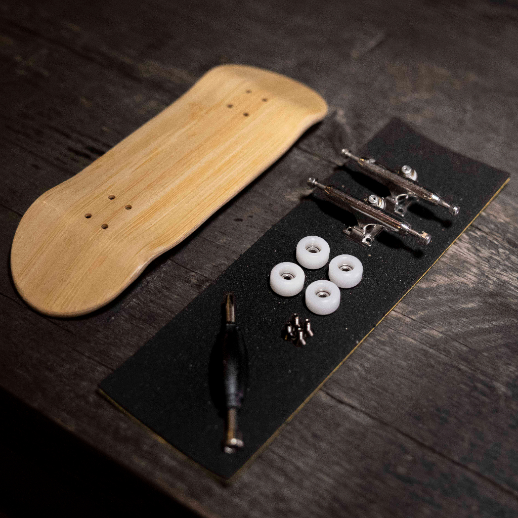 Bộ sưu tập Complete hoàn chỉnh ván trượt ngón tay fingerboard deck trơn gỗ cao cấp