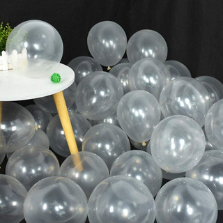 Bong bóng trong suốt thái lan size 10" trang trí tiệc sinh nhật, tạo kiểu đẹp, party