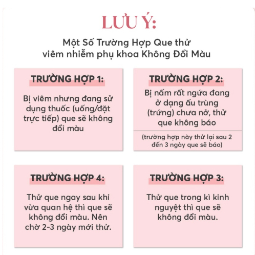 Que thử viêm nhiễm phụ khoa nhanh chuẩn LAHUTU