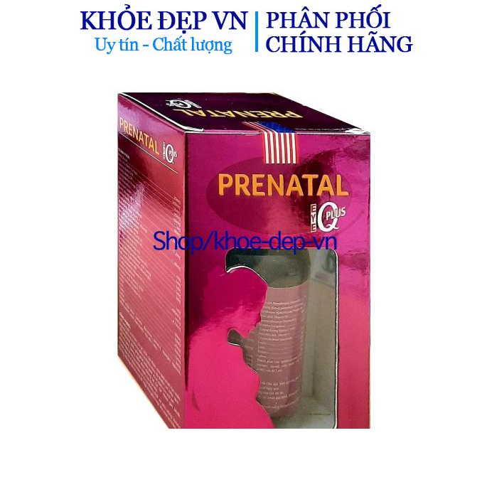 Viên uống Prenatal bổ bầu – Tốt cho phụ nữ mang thai – Bổ sung sắt, máu và acid folic, DHA, EPA, phát triển trí não – Hộ