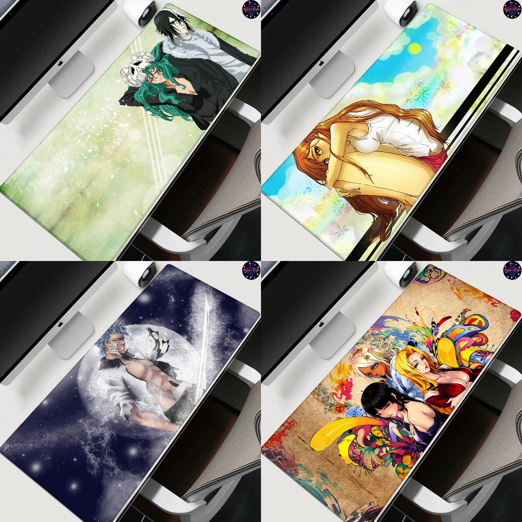 Lót Chuột Cao Su Anime Bleach, Sứ Giả Thần Chết, Size 30x80 40x90, Hơn 100 Mẫu Đẹp
