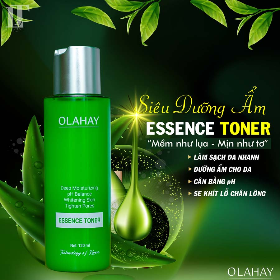 Nước hoa hồng dưỡng ẩm Olahay Essence Toner
