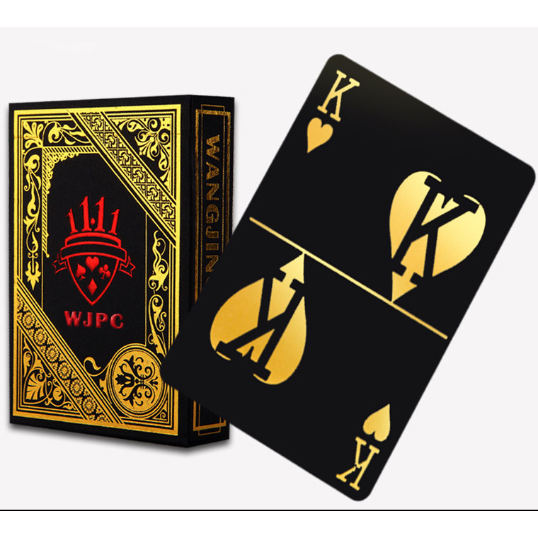 BN 44, Bộ bài tây nhựa WJPC bền đẹp chống nước 100% Plastic có hộp đựng cao cấp