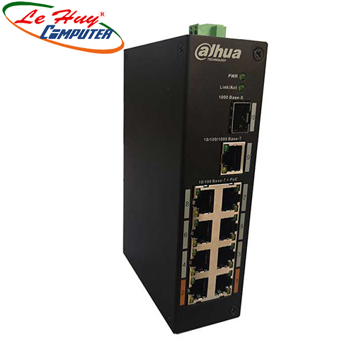 Bộ chia mạng Dahua DH-PFS3110-8ET-96 8-Port 10/100 Base-T PoE