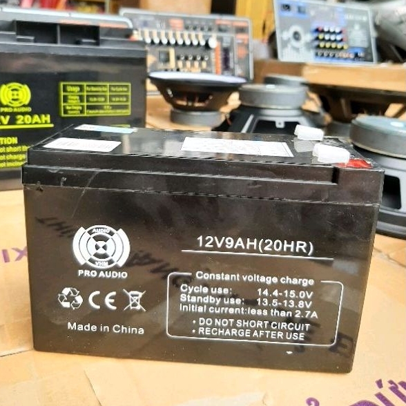 Bình ắc quy 12v 9Ah chính hãng chuyên lắp cho loa kéo di động xe đạp điện...