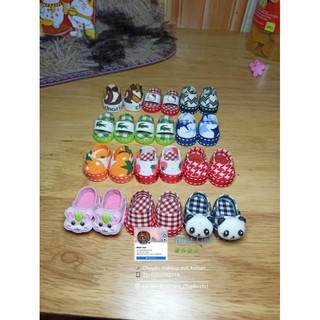 giày búp bê nhựa 5in