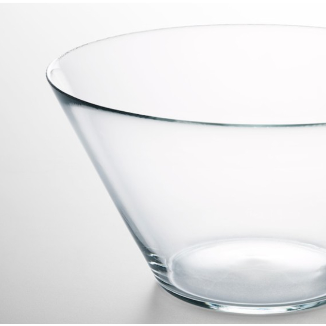 Tô trộn thuỷ tinh 28cm TRYGG IKEA chính hãng