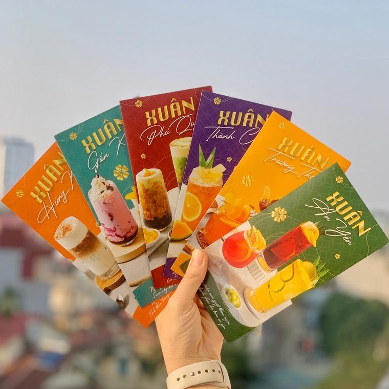 Combo 6 Set Bao Lì Xì May Mắn Lục Phúc (36 chiếc)