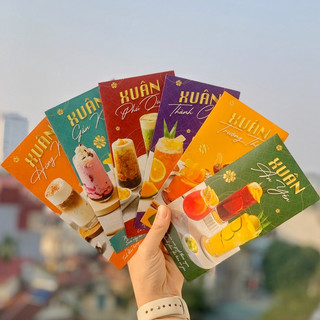 Combo 6 set bao lì xì may mắn lục phúc