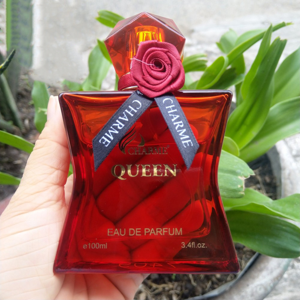 Nước hoa nữ Charme Queen sang trọng lưu hương lâu 7-10 tiếng mùi hương hoa hồng nồng nhiệt tươi mát chai 100ml | BigBuy360 - bigbuy360.vn