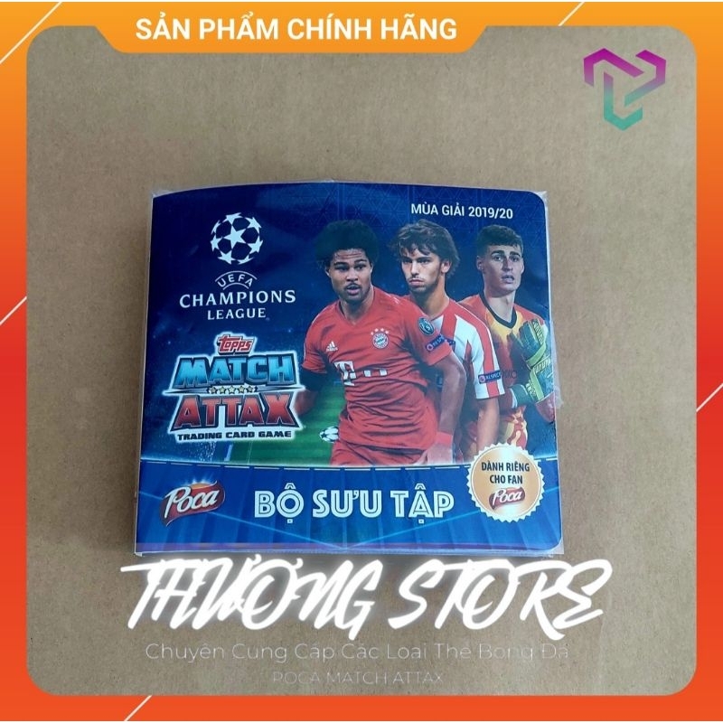 FULL 72 THẺ CẦU THỦ POCA MATCH ATTAX PHIÊN BẢN NĂM 2019-2020