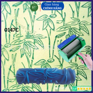 ( TÙY CHỌN MẪU ) Bộ con lăn sơn hoa văn trang trí