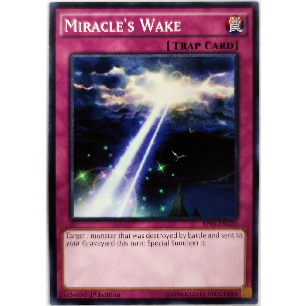 [Thẻ Yugioh] Miracle's Wake |EN| Common