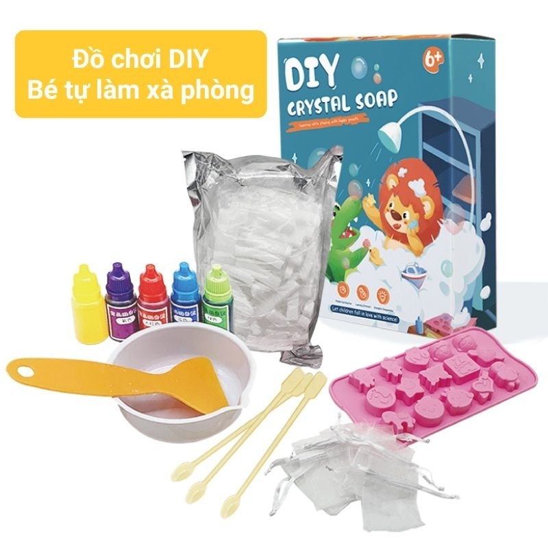 Đồ chơi DIY cho bé tự làm xà phòng rửa tay - Đồ chơi cho trẻ NS KIDS