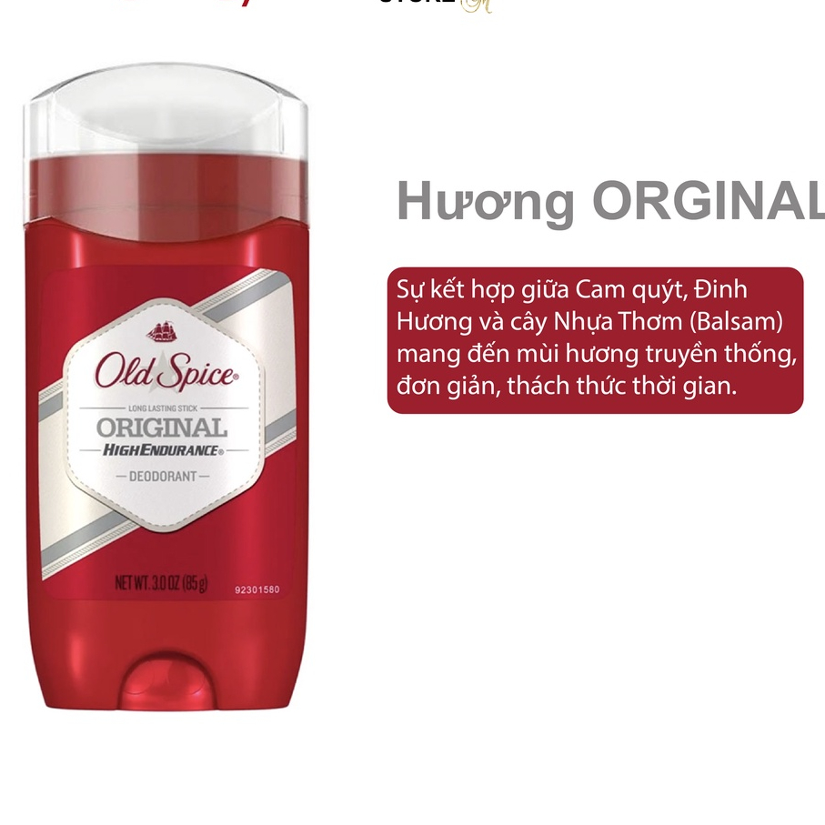 Lăn Sáp khử mùi Old Spice ORIGINAL 85 gram của Mỹ