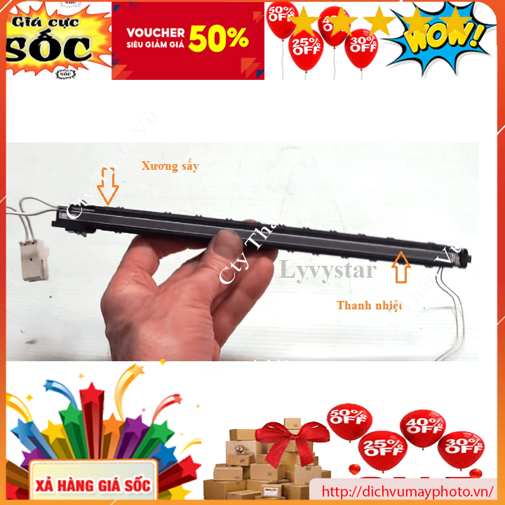 Xương sấy máy in HP 2055d/2055dn chuẩn zin tháo máy chất lượng INECO