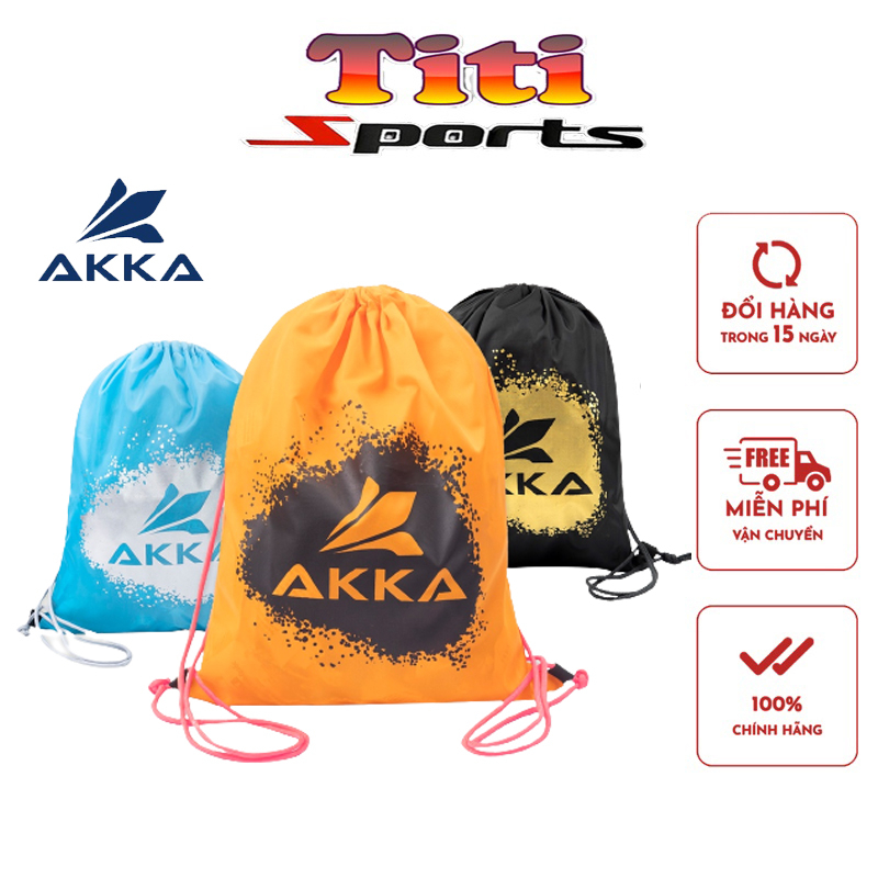 Túi đựng giày thể thao AKKA chất liệu vải polyester Chống thấm nước, có ngăn nhỏ đựng phụ kiện cao cấp