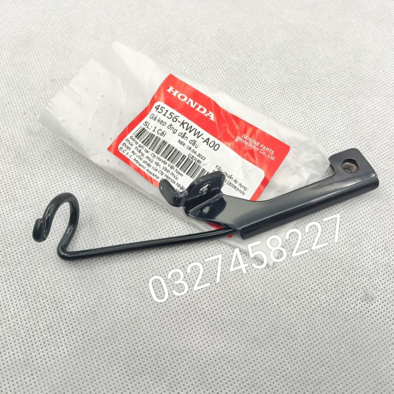 Pass kẹp ống dẫn, sợi dây dầu xe WAVE S110, RSX... zin Honda