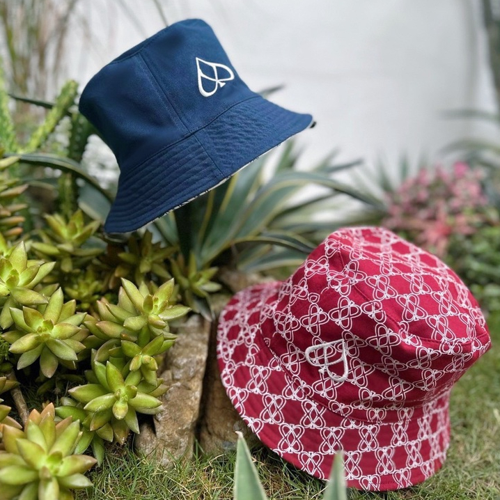 Mũ Bucket Hat Đội 2 Mặt