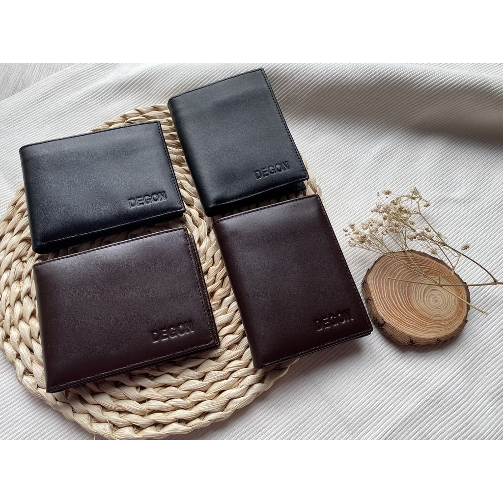 Ví da bò Degon cao cấp khắc tên theo yêu cầu