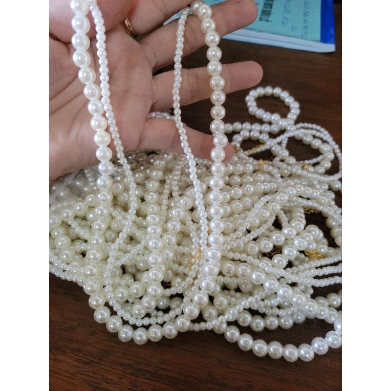 Dây chuyền ngọc trai nhân tạo cho bé