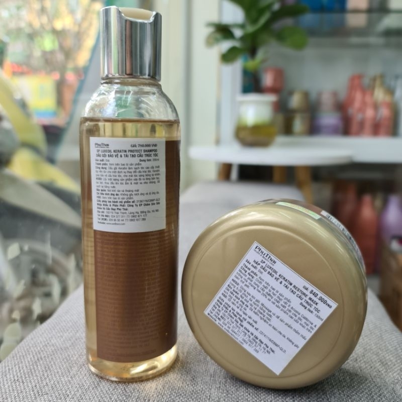 GỘI MẶT NẠ SP LUXEOIL KERATIN RESTORE MASK 200ML/ 150ML